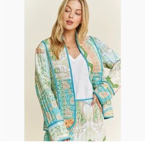 Colorful Paisley Women's Jacket